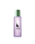 Clinique skincare bottle with a green cap on a white background