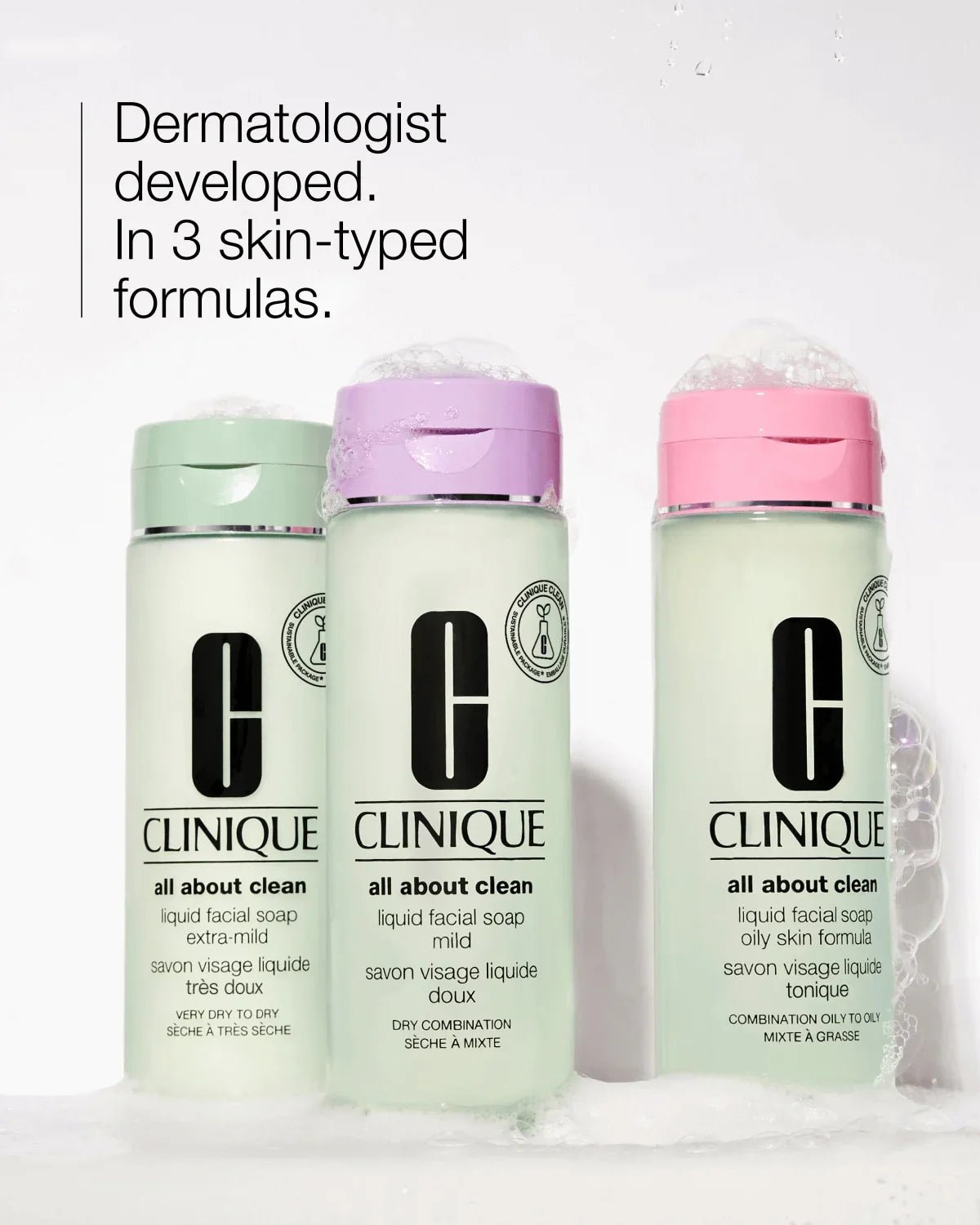 Clinique All About Clean Liquid Facial Soap – Oily Skin Formula - 200ml - Glow Beauty