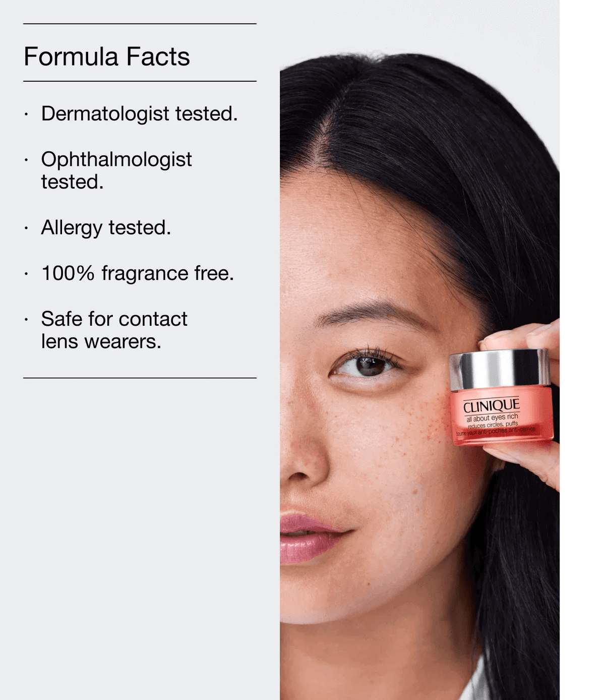 Clinique All About Eyes Rich Eye Cream with Hyaluronic Acid - 15ml - Glow Beauty