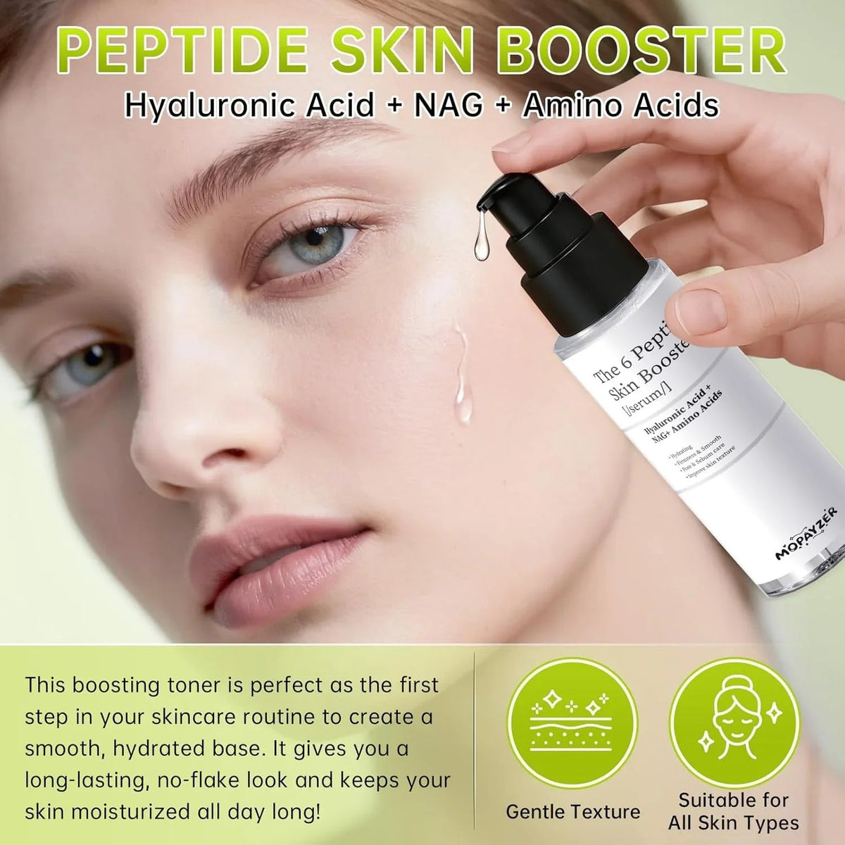 Cosrx - 6X Peptide Skin Booster Serum - Glow Beauty