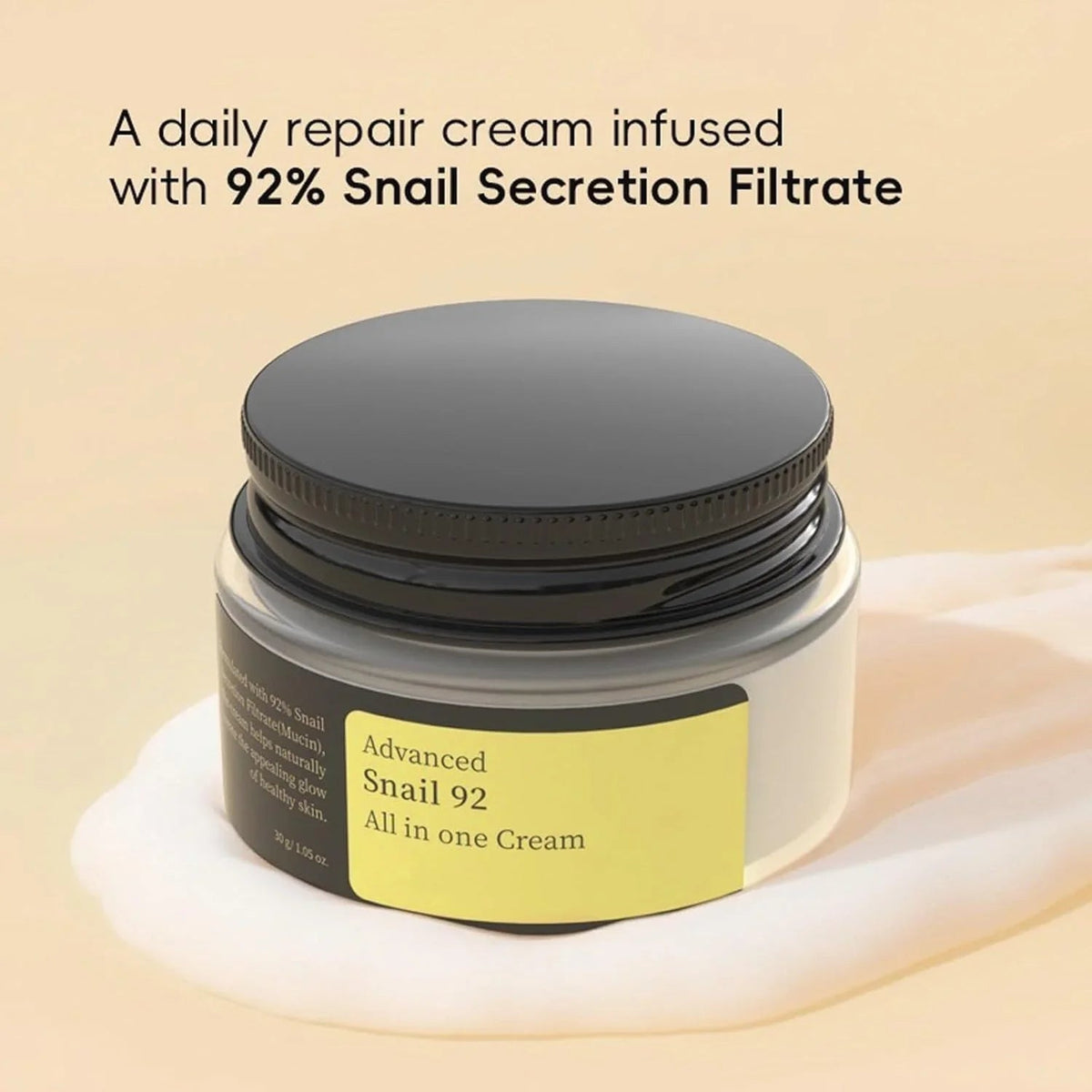 Cosrx - Advanced Snail 92% All In One Cream - Glow Beauty
