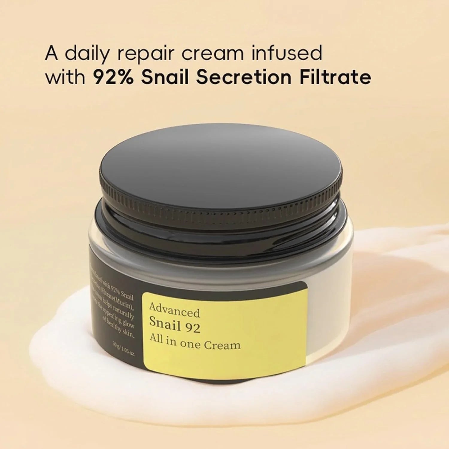 Cosrx - Advanced Snail 92% All In One Cream - Glow Beauty