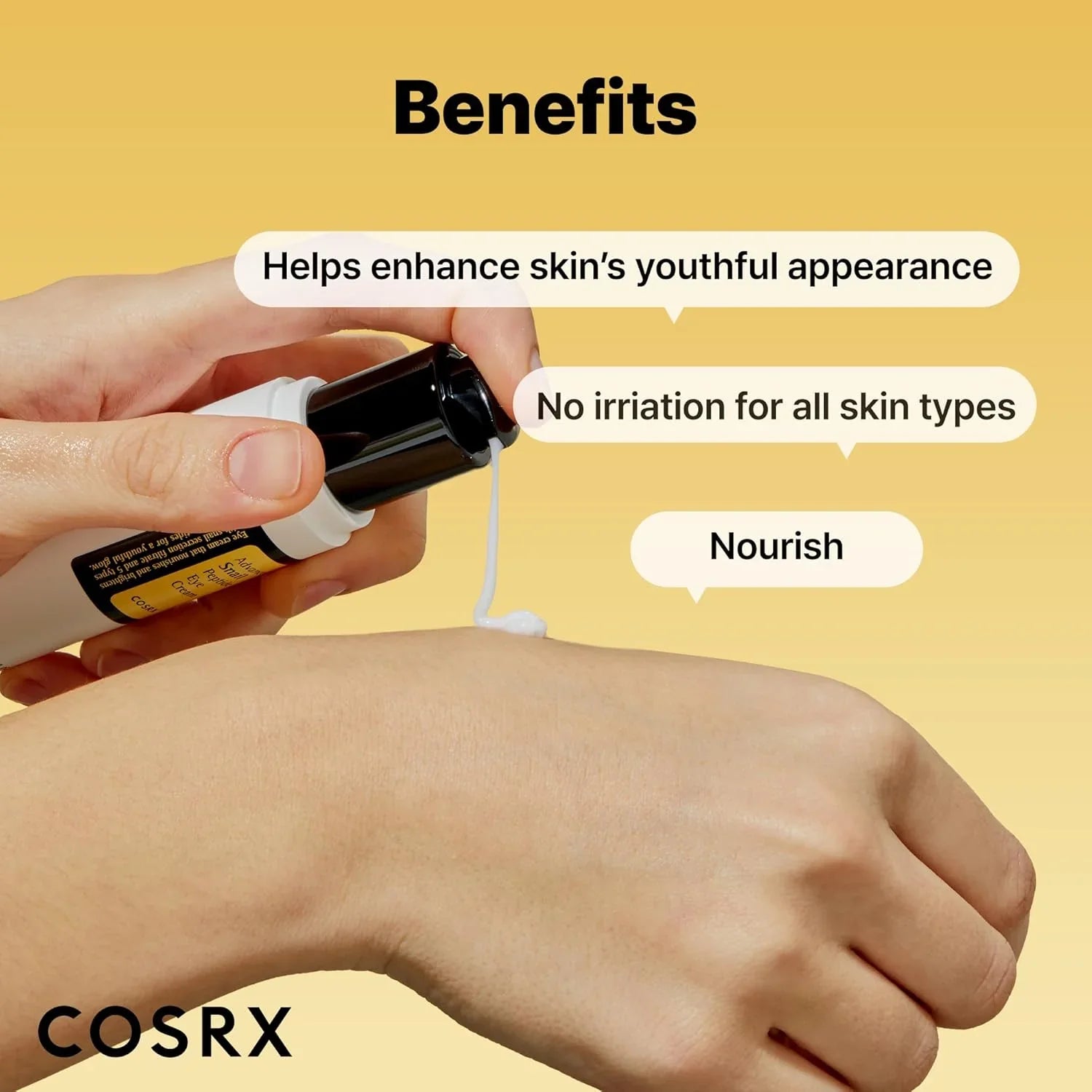 Cosrx - Snail Peptide Under Eye Cream - Glow Beauty