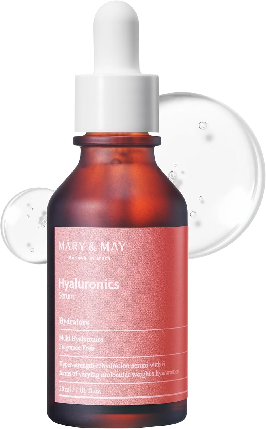 Mary &amp; May Hyaluronic Serum – 30ml - Glow Beauty