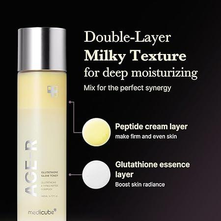 Medicube Age - R Glutathione Glow Toner – 140ml - Glow Beauty