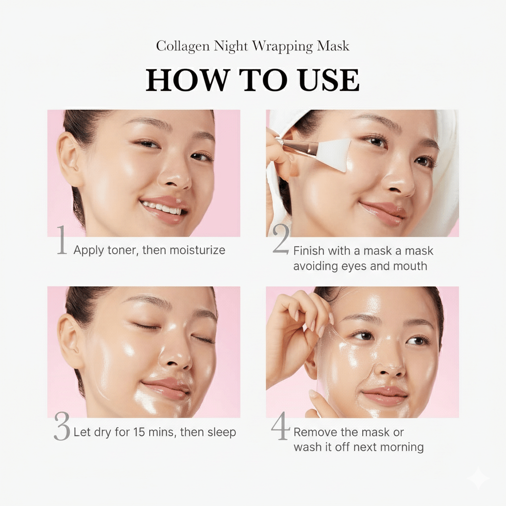 Medicube - Collagen Night Wrapping Mask - 75ml - Glow Beauty