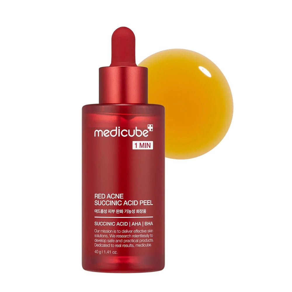 Medicube - Red Acne Succinic Acid Peel - 40g - Glow Beauty