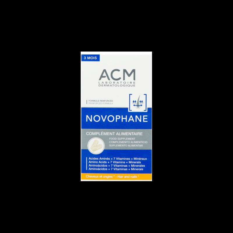 Buy ACM Novophane Food Supplement Box of 180 Capsules at Best Price Online in UAE - Glow Beauty