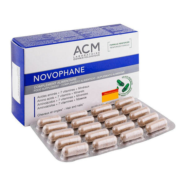 Buy ACM Novophane Hair Wellness Capsules – Daily Beauty Supplement for Healthy-Looking Hair at Best Price Online in UAE - Glow Beauty