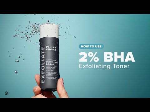 مقشر سائل للعناية بالبشرة من Paula's Choice، يحتوي على 2% BHA