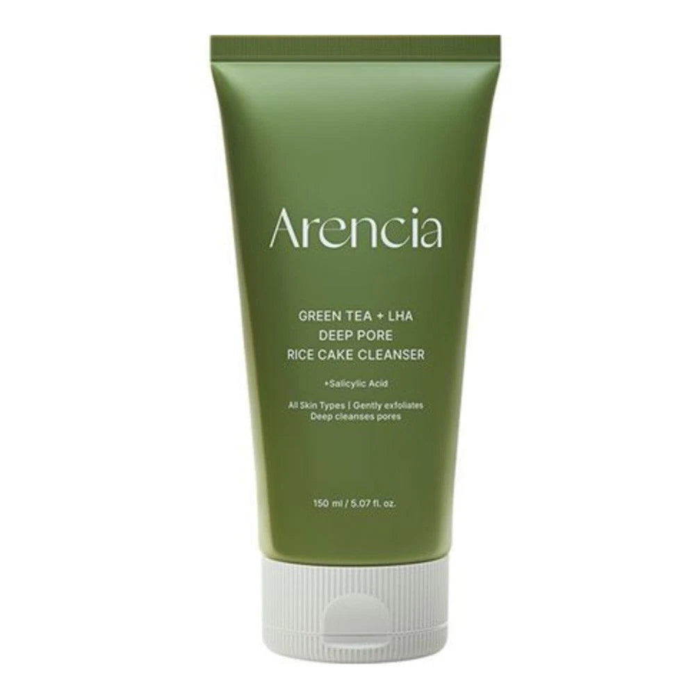 Buy Arencia Green Tea LHA Deep Pore Rice Cake Cleanser – 150g at Best Price Online in UAE - Glow Beauty