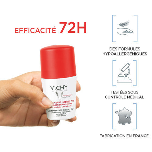 Buy Vichy Intensive Antiperspirant 72h Excessive Perspiration (Pack of 2) at Best Price Online in UAE - Glow Beauty